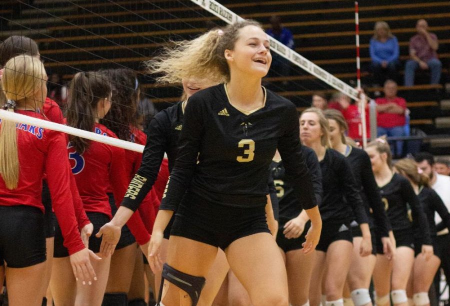 Emily Stolt is ready for her last playoff run with the Rider volleyball team. 