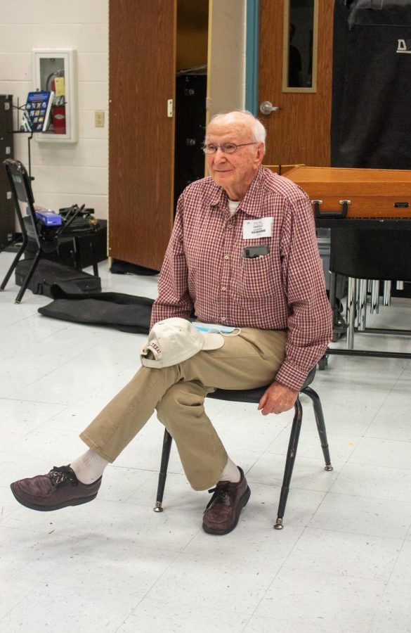 Harold Jackson recently visited Rider to talk with the current band members.
