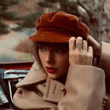 The cover photo from Taylor Swifts re-recorded album:Red Taylors Version, which was released Nov. 12.