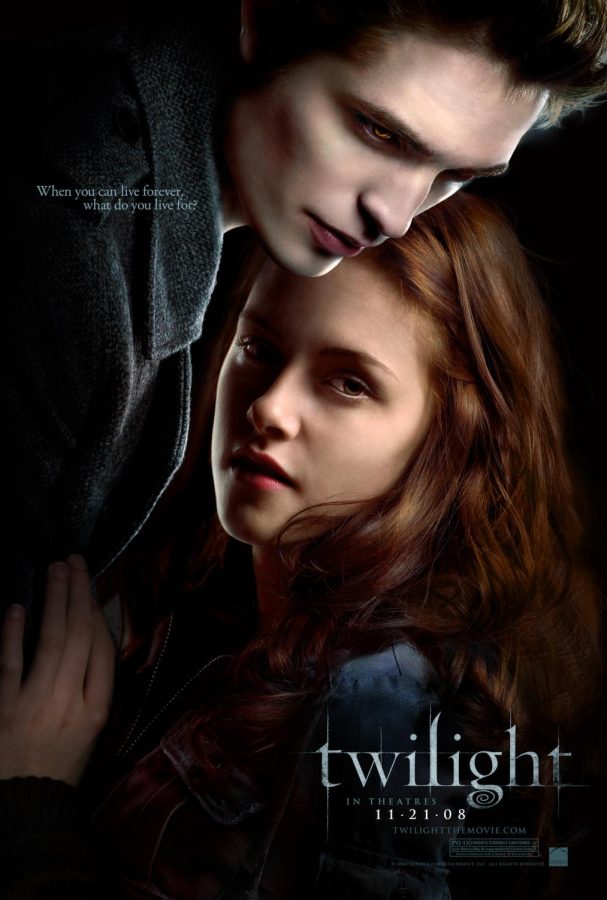 The movie poster for the iconic film Twilight.