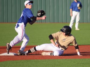 The Rider Raiders baseball team shared the district title with Azle and Aledo.
