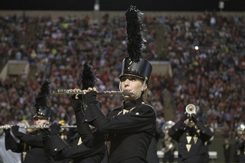 Senior Lane Maddox completed the 75-hour challenge leading up to area auditions.