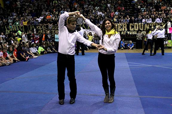 Mr. and Miss Raider Announced at Round-Up Dance