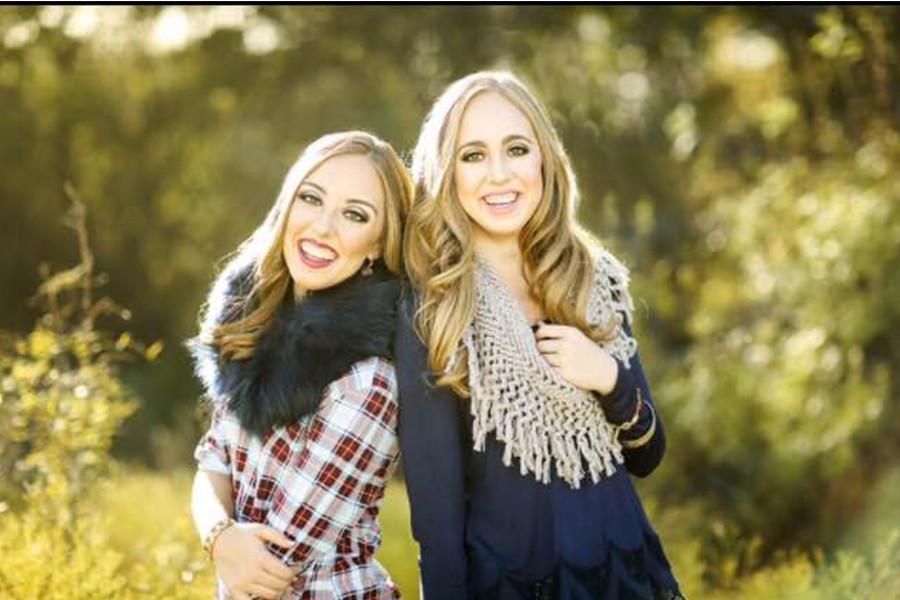 The sisters were able to take a few of their senior pictures together. “It was fun to get to do something like this together,” Kristin said. 