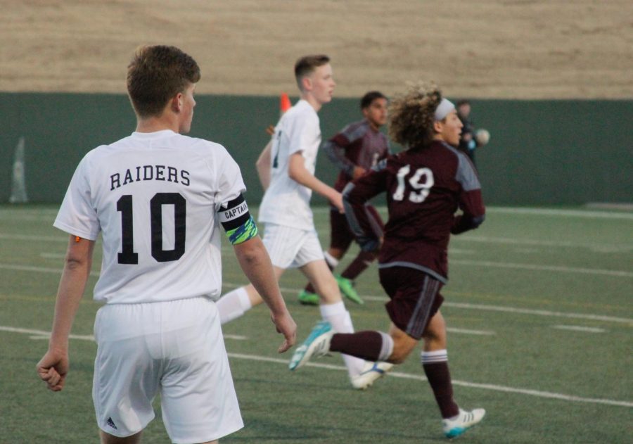 Varsity Soccer Against Sherman