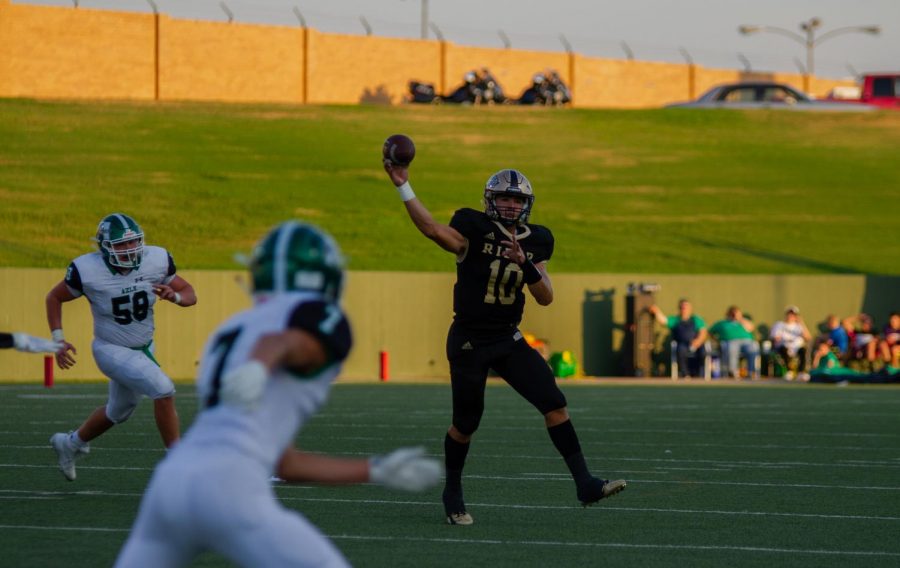 Jacob Rodriguez has shined in his first two games as Riders quarterback his junior year. 