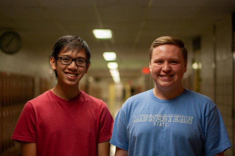 Seniors Viet Tran and Damion Fisher have aspirations to attend Ivy League universities after graduating from high school.