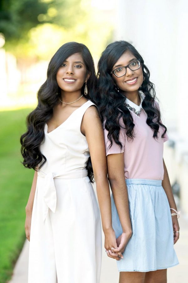 Lisa (left) and Risha Parmar are the only members of the Class of 2021 graduating with 5.0 GPAs.