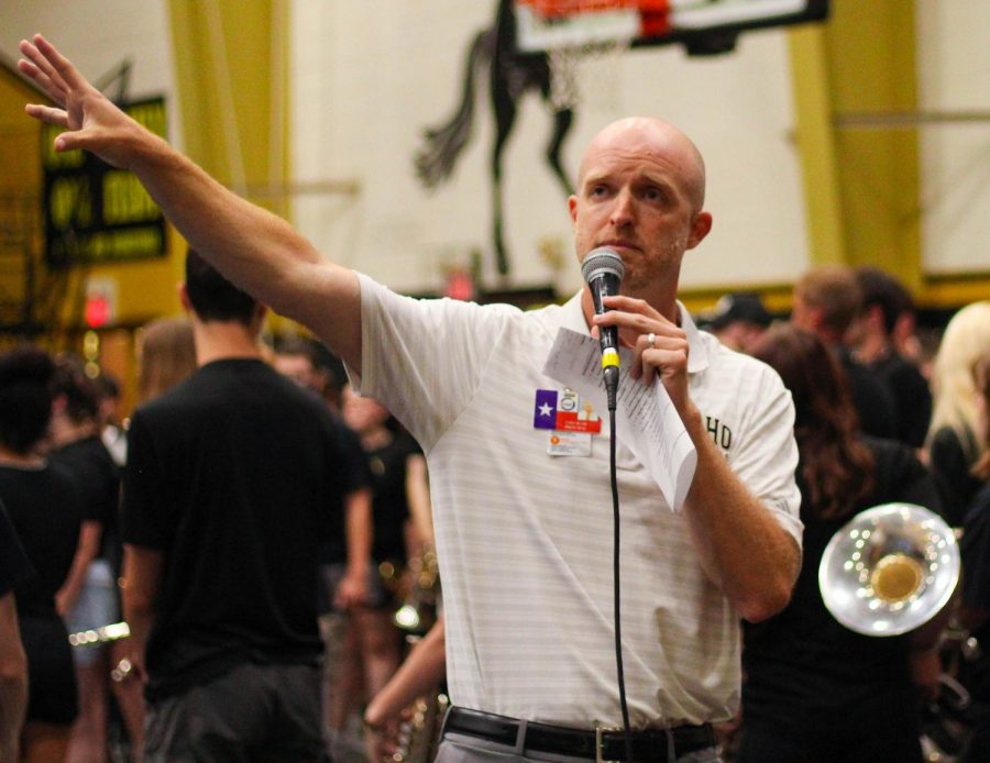 Dr. Cody Blair is entering his fourth year as Riders principal. 