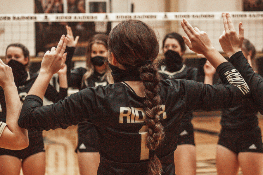 Cameron Chamberlain and other Lady Raiders are excited about the years volleyball season. 