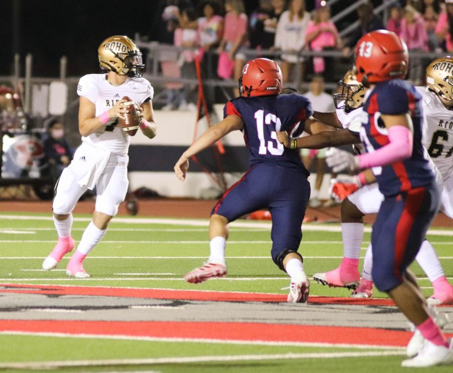 Jack Pitts and the Rider football team will face Plainview in district once again. 