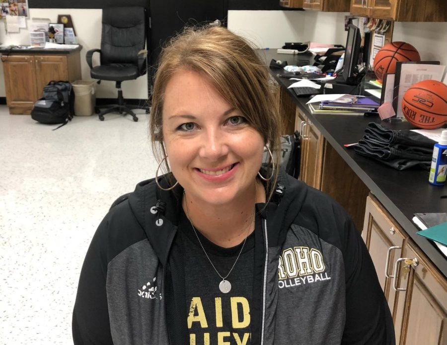 Coach Julie Yandell comes to Rider to coach volleyball.