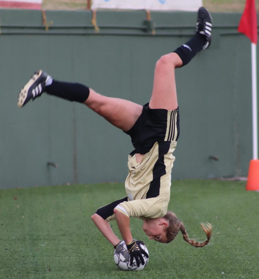Senior Kendall Tolivers flip throw was a key weapon for the Lady Raiders in their journey to the regional finals. 