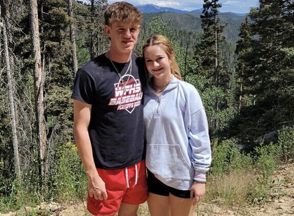 Siblings Blake and Olivia Vanderburg will be on opposite sidelines at Fridays Rider-Old High finale. 