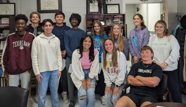 Pictured are most of the Mr. and Miss Raider nominees. The winners will be announced Nov. 4 at the Roundup dance. 