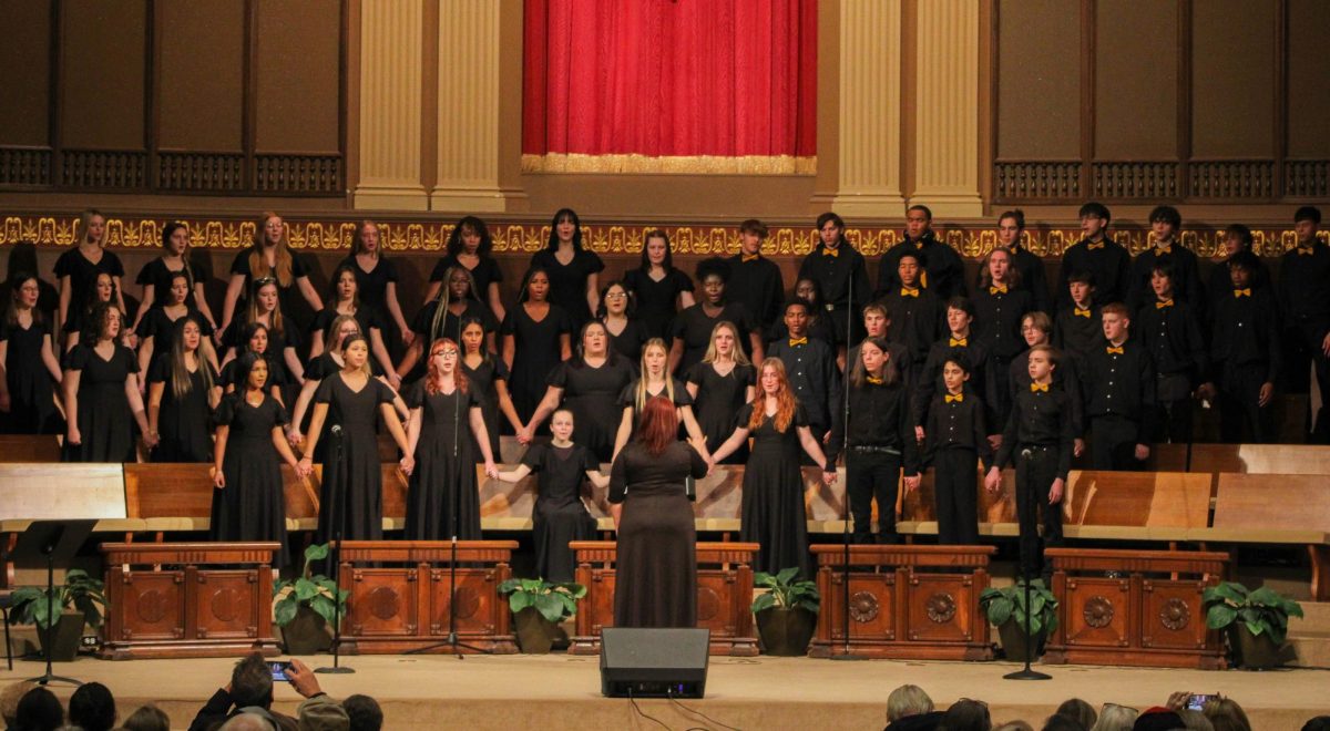 A May 13 choir concert is one of many activities taking place during Rider High Schools final semester. 